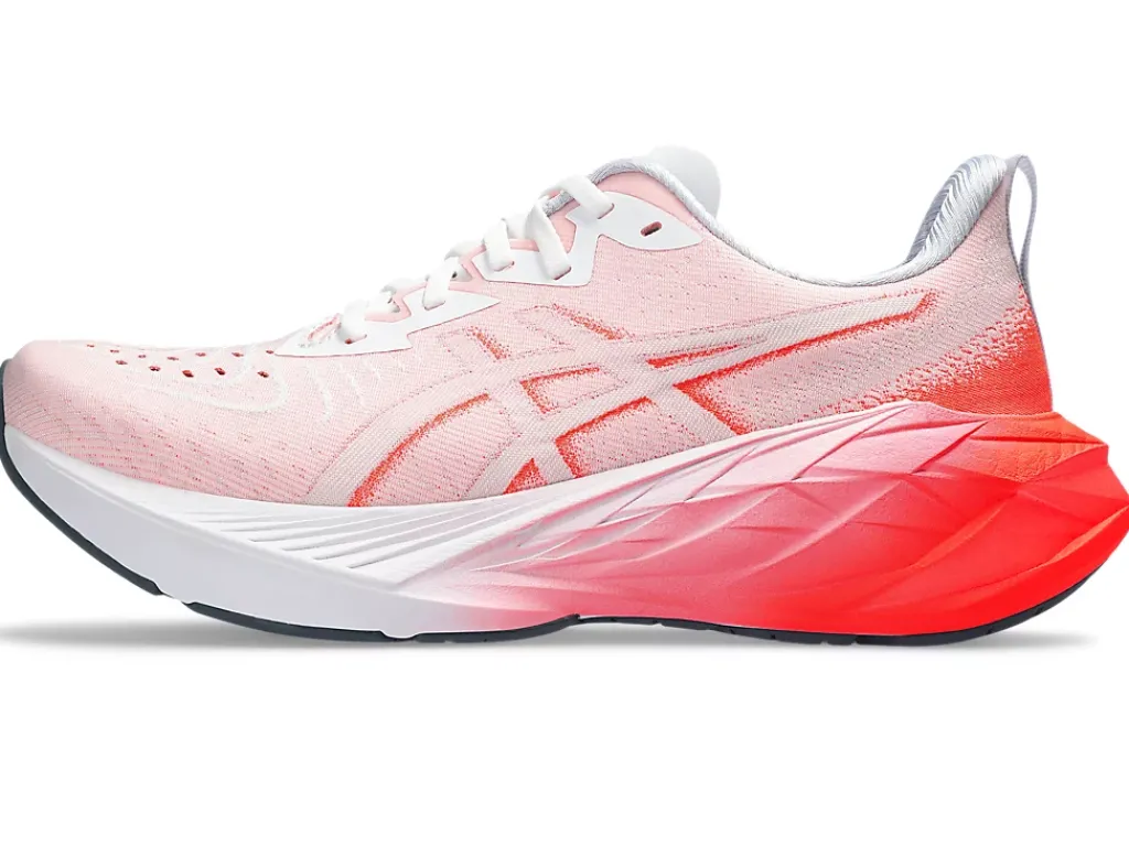 NOVABLAST™|Run faster>ASICS NOVABLAST 4 White/Sunrise Red