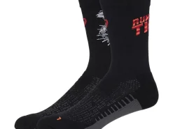 Hardlopen|Sokken>ASICS PERFORMANCE RUN SOCK CREW Performance Black/Sunrise Red