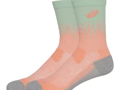 Kleding|Sokken>ASICS PERFORMANCE RUN SOCK CREW Bright Sunstone/Mint Tint