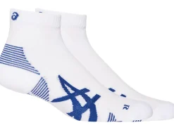 Kleding|Sokken>ASICS 2PPK CUSHION RUN QUARTER SOCK Brilliant White/Asics Blue