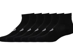 Hardlopen|Sokken>ASICS 6PPK QUARTER SOCK Performance Black