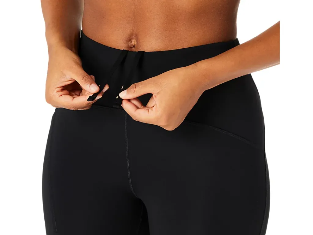 Kleding|Hardlopen>ASICS ROAD HIGH WAIST 8IN SPRINTER Performance Black