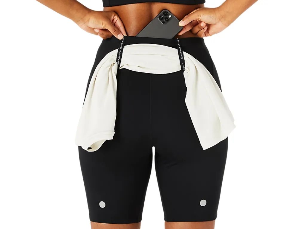 Kleding|Hardlopen>ASICS ROAD HIGH WAIST 8IN SPRINTER Performance Black