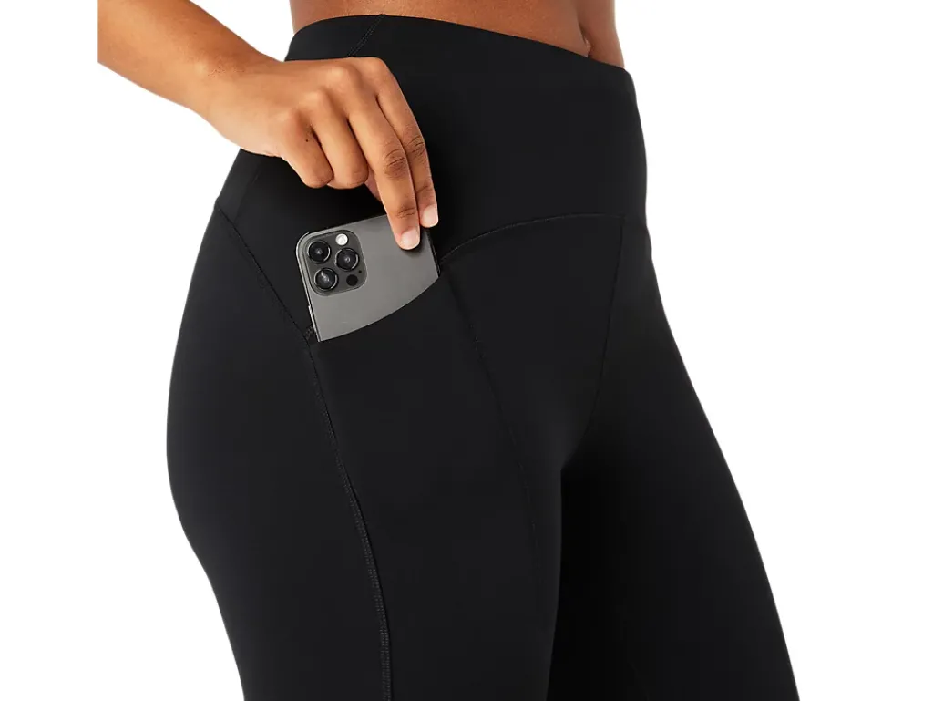Kleding|Hardlopen>ASICS ROAD HIGH WAIST 8IN SPRINTER Performance Black