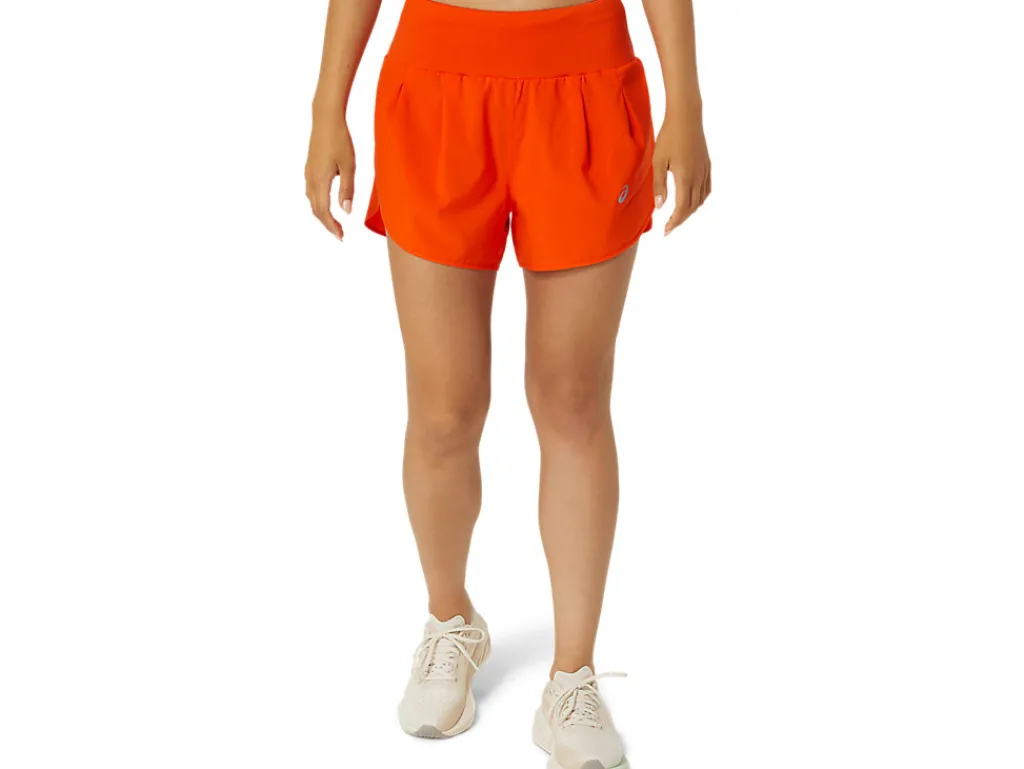 Kleding|Hardlopen>ASICS ROAD 3.5IN SHORT Koi