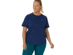 Kleding|Hardlopen>ASICS ROAD SS TOP Blue Expanse