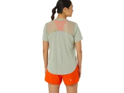 Kleding|Hardlopen>ASICS ROAD SS TOP Olive Grey