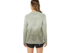Kleding|Hardlopen>ASICS SEAMLESS LS TOP Mantle Green/Olive Grey