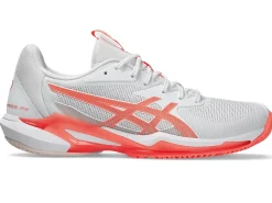 SOLUTION SPEED™ FF|Tennisschoenen>ASICS SOLUTION SPEED FF 3 White/Sun Coral