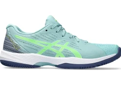 Padel|Padel>ASICS SOLUTION SWIFT FF PADEL Teal Tint/Electric Lime