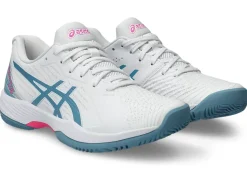 Padel|Padel>ASICS SOLUTION SWIFT FF PADEL White/Gris Blue