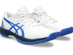 Padel|Padel>ASICS SOLUTION SWIFT FF PADEL White/Illusion Blue