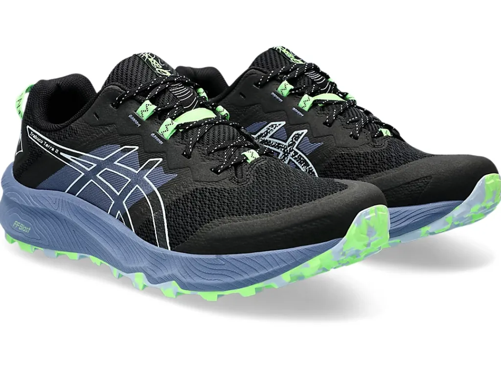 Trail running|GEL-FUJITRABUCO™>ASICS Trabuco Terra 2 Black/Light Blue