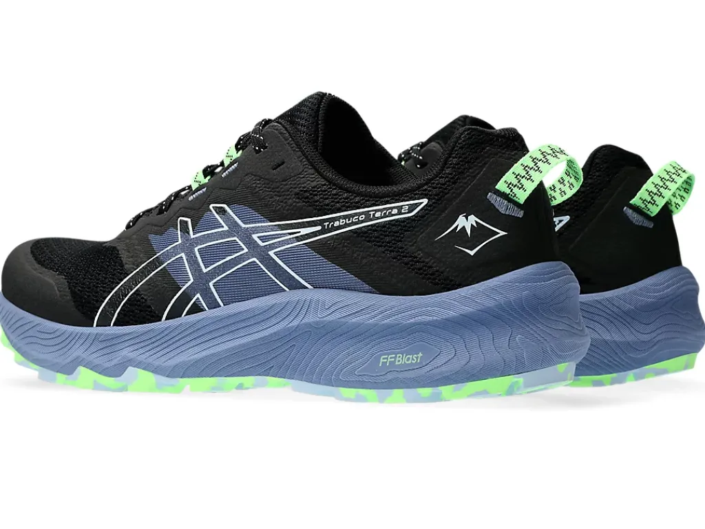 Trail running|GEL-FUJITRABUCO™>ASICS Trabuco Terra 2 Black/Light Blue