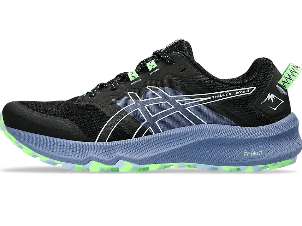 Trail running|GEL-FUJITRABUCO™>ASICS Trabuco Terra 2 Black/Light Blue