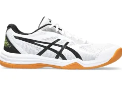 Netbal|Squash & badminton>ASICS UPCOURT 5 White/Safety Yellow