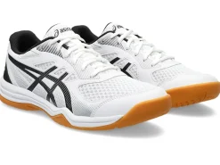 Netbal|Squash & badminton>ASICS UPCOURT 5 White/Safety Yellow