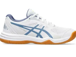 Squash & badminton|Handbal>ASICS UPCOURT 5 GS White/Denim Blue