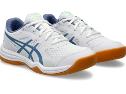 Squash & badminton|Handbal>ASICS UPCOURT 5 GS White/Denim Blue